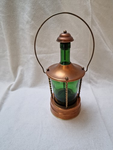 Kupfer glas schnapsflasche - kupfer,