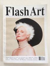 Kunstzeitschrift flash art - flash,