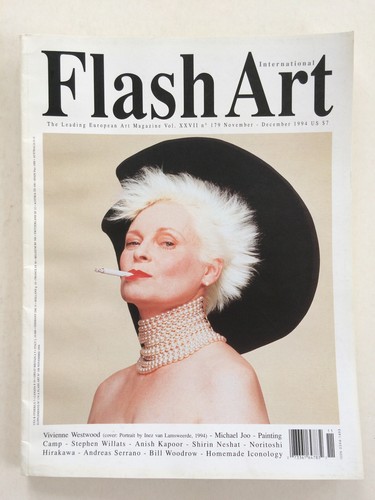 Kunstzeitschrift flash art - kunstzeitschrift,