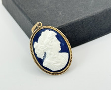Wunderschöner Antik Gemme / Kamee Anhänger 