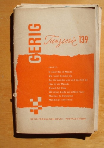 Gerig 139 wann kommst du - gerig,