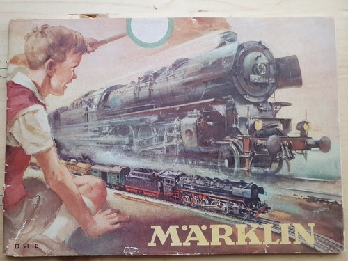 Märklin katalog 1951 - katalog, englisch