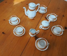 Vintage Mocca-Service in