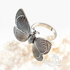 Damen ring messing - damen, versilbert