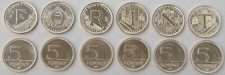 Ungarn / Hungary 6x 5 Forint