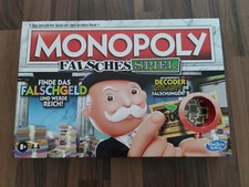 Monopoly Falsches Spiel * Mit Monopoly Falschgeld Decoder * Hasbro * NEU