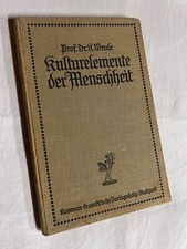 Kulturelemente der Menschheit von Karl Weule | p337