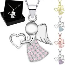 Zirkonia Schutzengel Hals