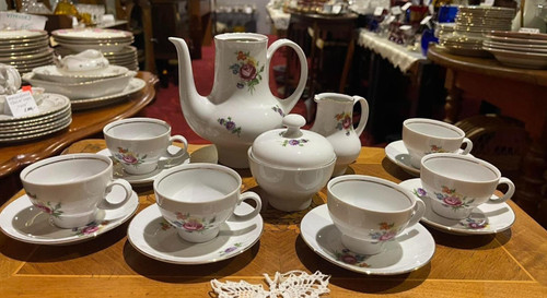 Vintage kahla kaffeeservice - vintage,