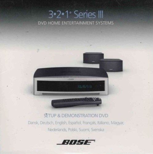 Bose serie iii in home - 3-2-1,