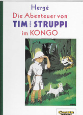 Die Abenteuer von Tim und Struppi im Kongo / Carlsen Studio HC 1992 / Hergé
