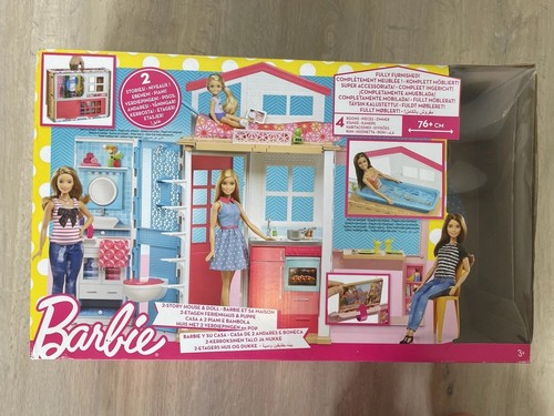 Barbie puppenhaus stöckig - puppenhaus, 2-stöckig