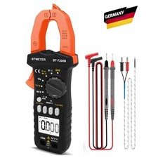 BTMETER Stromzange-Messgerät 6000 TRMS, CAT III, AC/DC Multifunktionsmessgerät