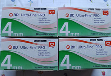4 mal BD Ultra-Fine Pro