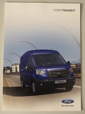 Prospekt Ford Transit Kastenwagen aus Oktober 2015