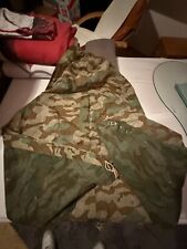 Original Wehrmacht Zeltbahn Splittertarn Zeltplane WWII Dreieckszeltplan