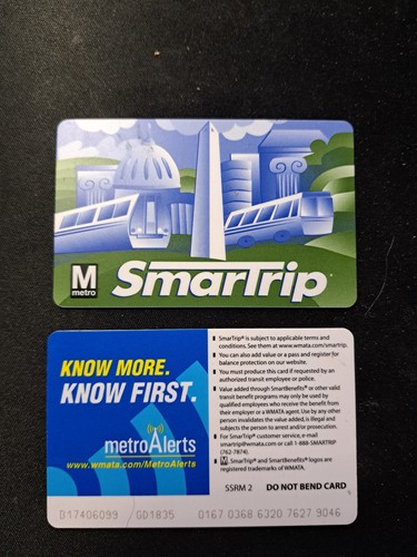 Metro card smartrip - metro,