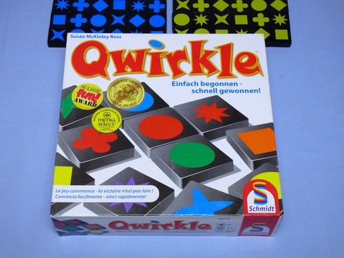Qwirkle spiel komplett - qwirkle, holz