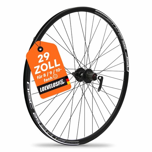 Laufrad mtb schwarz - hr, 29"