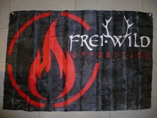 Frei wild fahne flagge - fahne,
