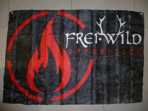 Frei wild fahne - fahne, flagge