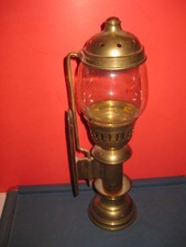 Wandlampe Petroleumlampe Laterne Salonwagen Schlafwagen CIWL Messing Dekoration