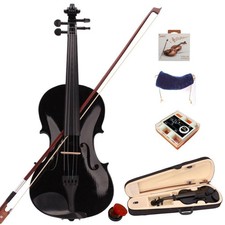 Glarry 4/4 Violine Schwarz +
