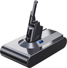 Ersatzakku für Dyson V8, 21.6V 5000mAh Li-ion Akku Kompatibel mit SV10