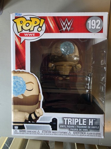 Funko pop wwe triple ring - wwe,