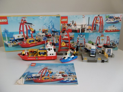 Lego 6542 container hafen - lego,