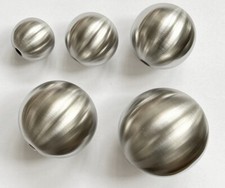 Edelstahl Hohlkugel Ø 40-80 mm mit Gewinde M8 V2A Wandstärke 2 mm