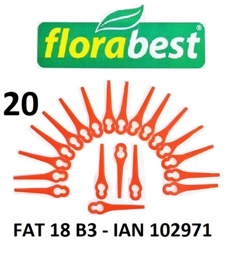Florabest kunststoffmesser - 20,