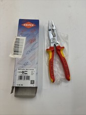 KNIPEX 1396200 - Elektro-Installationszange VDE mit Öffnungsfeder - 200 mm