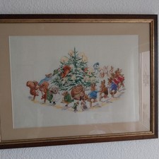 Beatrix Potter Weihnachtsbild