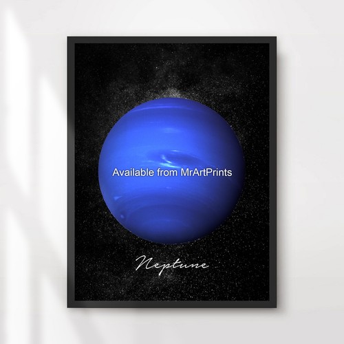 Planet neptun kunstdruck - neptun,