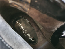 Zanon & Zago warm gefüttert LEDER Stiefelette Stiefel Winter Schwarz 40 neu!