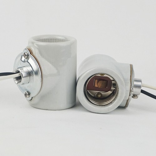 E27 dual keramik fassung - keramik,