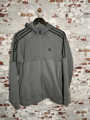 Adidas hoodie full zip - zip, kapuze