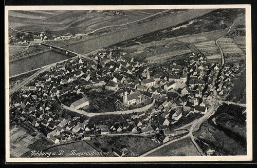 Ansichtskarte vohburg d - vohburg,