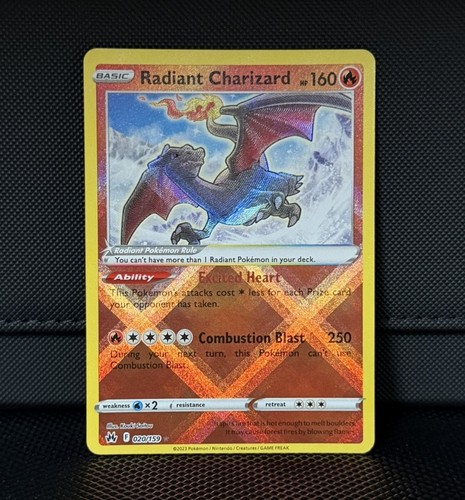 Radiant charizard 020 159 - radiant, 020/159