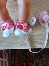 Baby Born Schnullerkette  mit Schuhe ge 43 cm