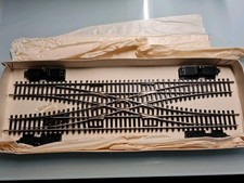 Pilz Spur H0 #5452729/414/48 Doppelte Gleisverbindung elektrisch unbenutzt OVP