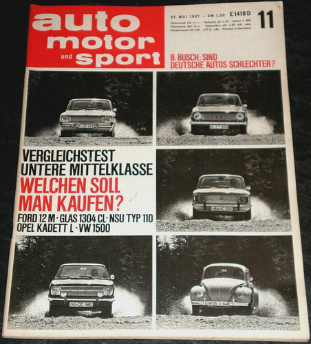Ams ford m glas 1304 - 12,