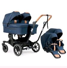 Zwillingskinderwagen von Firma Emmaljunga navyblau/gebraucht