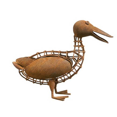 Vogel ente mia aus - mia, metall
