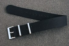 MAURICE LACROIX TEXTIL ARMBAND MIT SCHLIESSE 22 MM ERSATZBAND UHRENARMBAND NEU