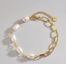 Zara zartes Gold Armband mit