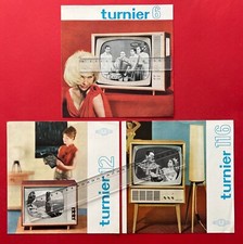 3 x DDR Reklame Prospekt VEB