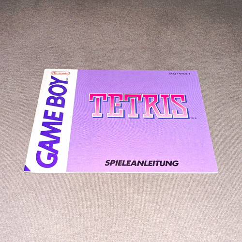 Nintendo tetris spielanleitung - tetris,