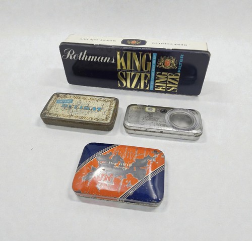 Alte tabak blechdose rothmans - blechdose,